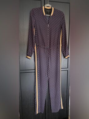 Geometric Print Jumpsuit